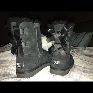 Black kids ugg boots
